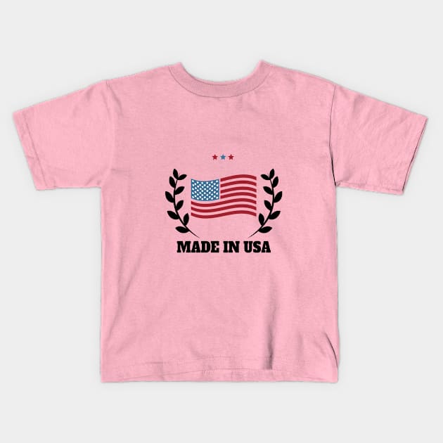 usa Kids T-Shirt by Smart Fashion Store